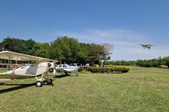 Anflug der Gäste