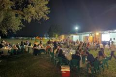 Abendveranstaltung am Flugplatz